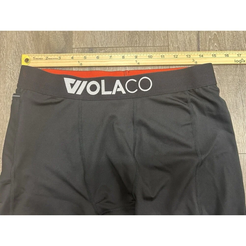 WOLACO North Moore Compression Shorts Men’s Large? Black 7.5”